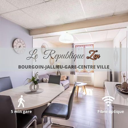Le Republique-Gare-Centre Ville Bourgoin-Jallieu Екстер'єр фото